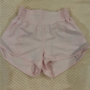 Women's Pink Lululemon Athletic Shorts